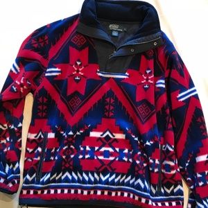 Mens Polo Ralph Lauren Beacon Indian 1/4 Zip